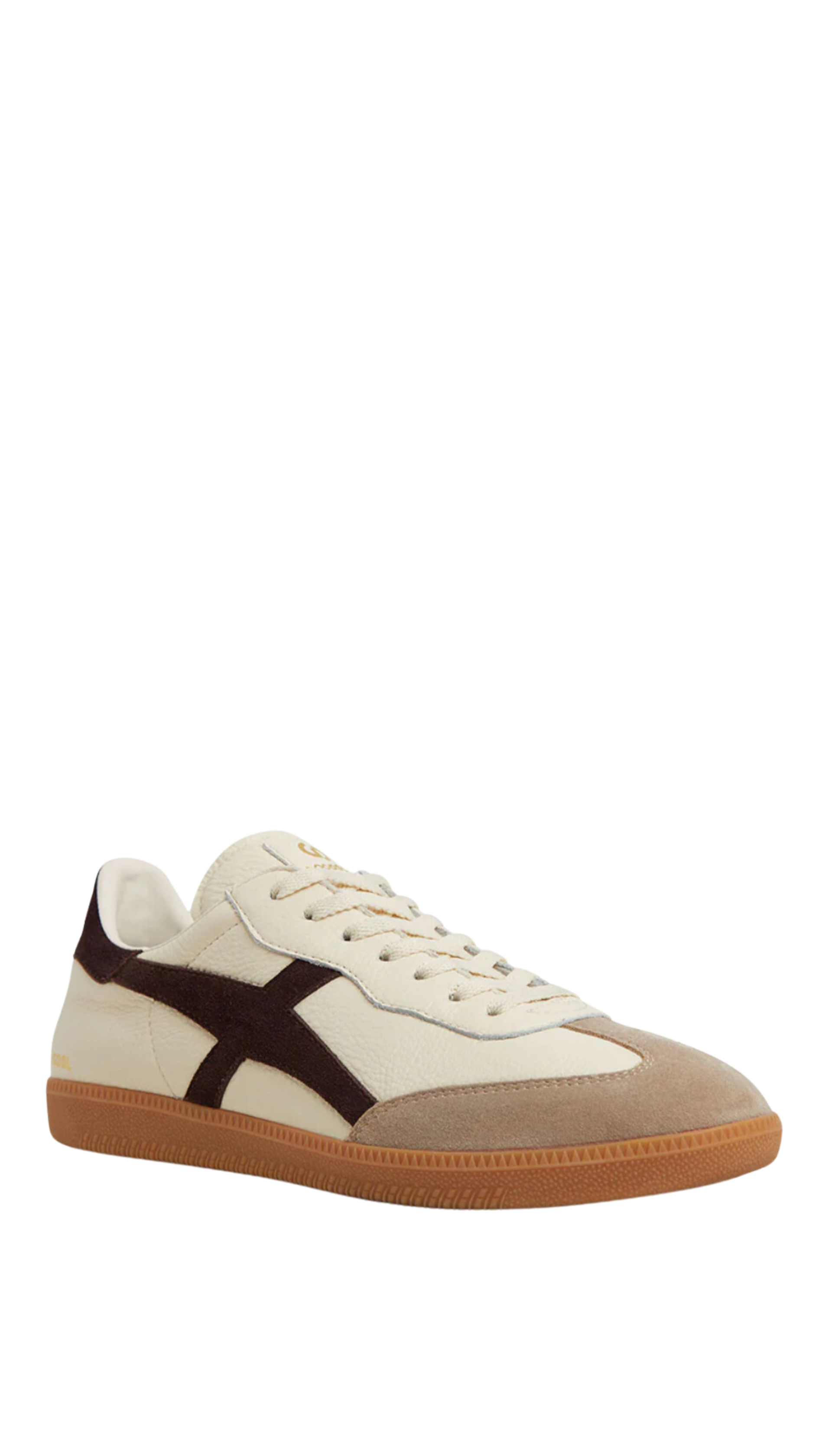 Goodsole - 2001 Crossroads - Ivory Soft Leather/Coffee Suede