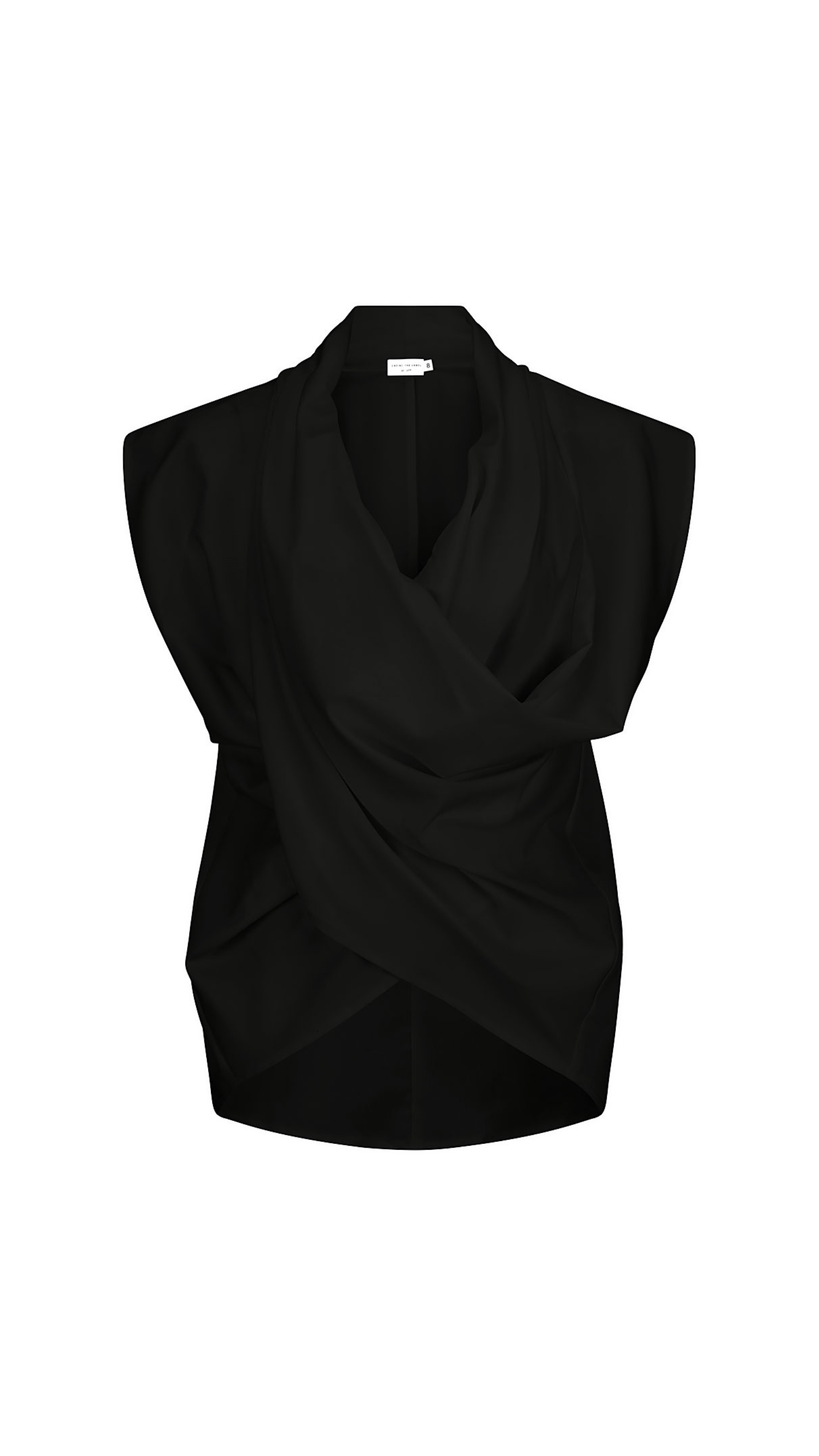 Amelia Top/Vest - Black