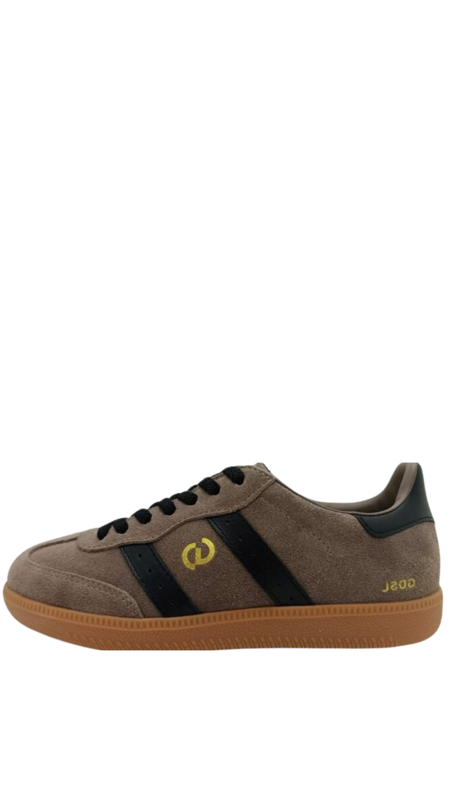 Goodsole 2001 Crossroads - Coffee Soft Suede/Black Leather