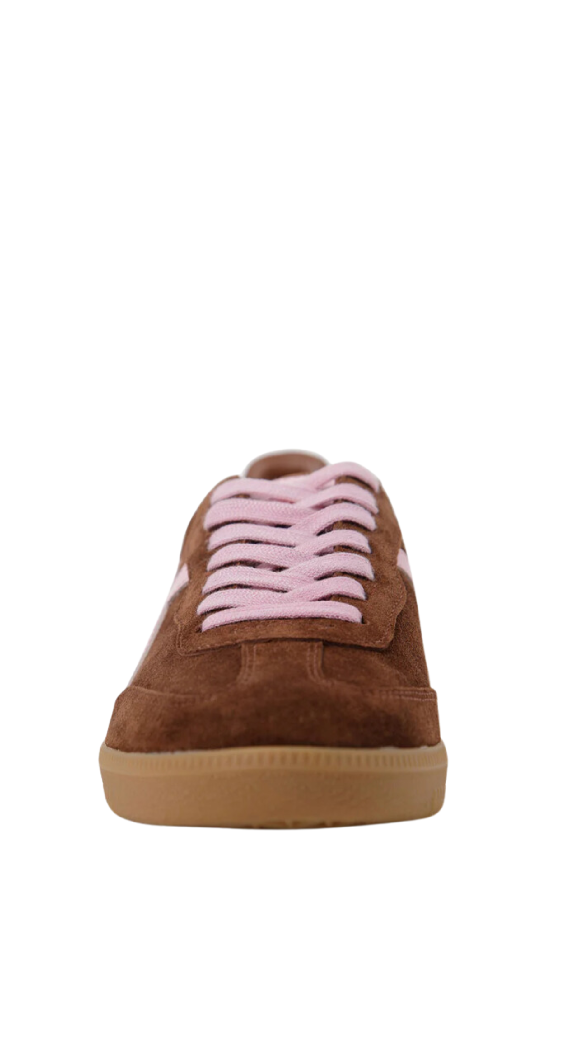 Goodsole 2001 Crossroads - Coffee Soft Suede/Candy Pink Leather