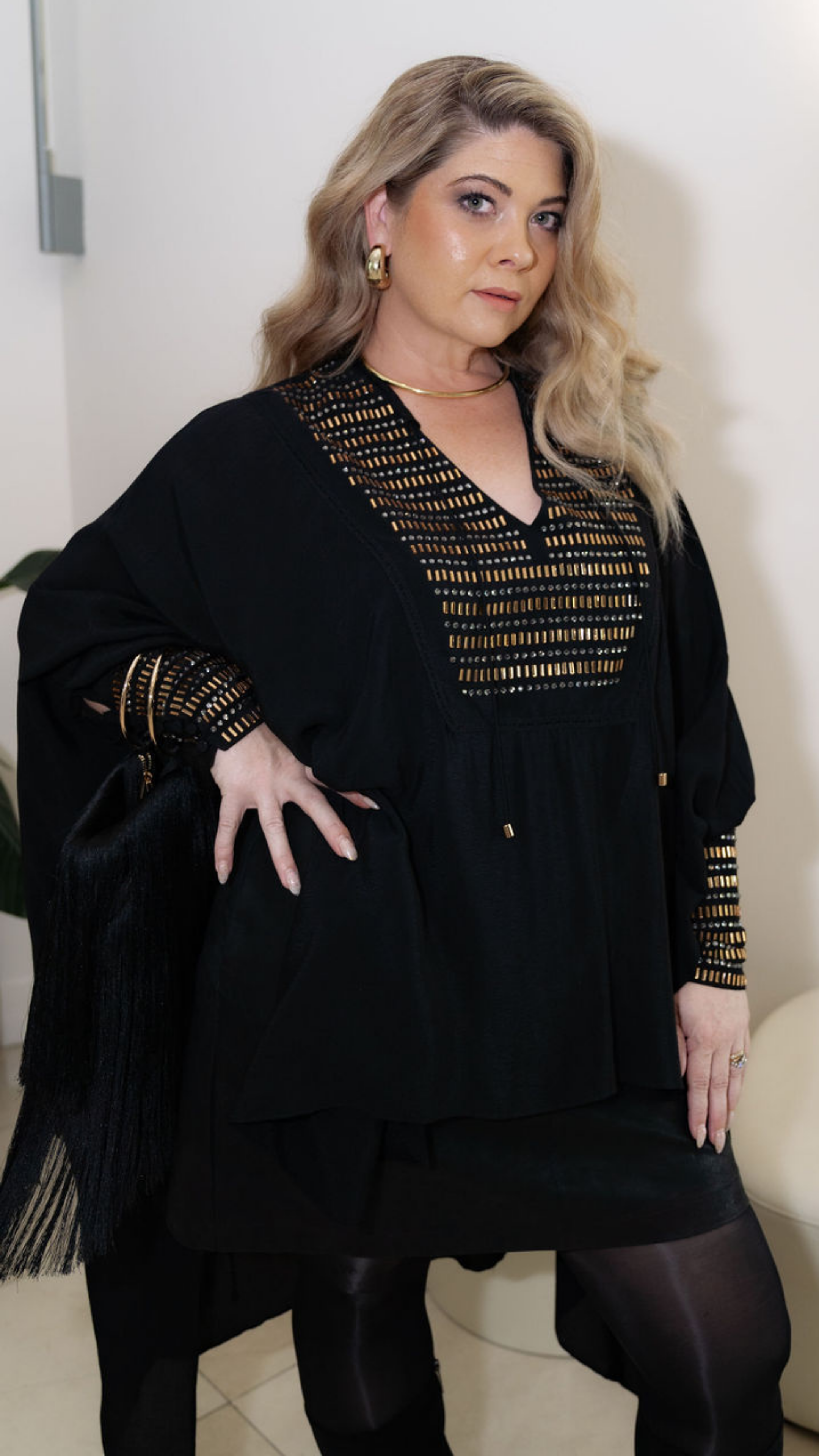 Chiara Kaftan - Black