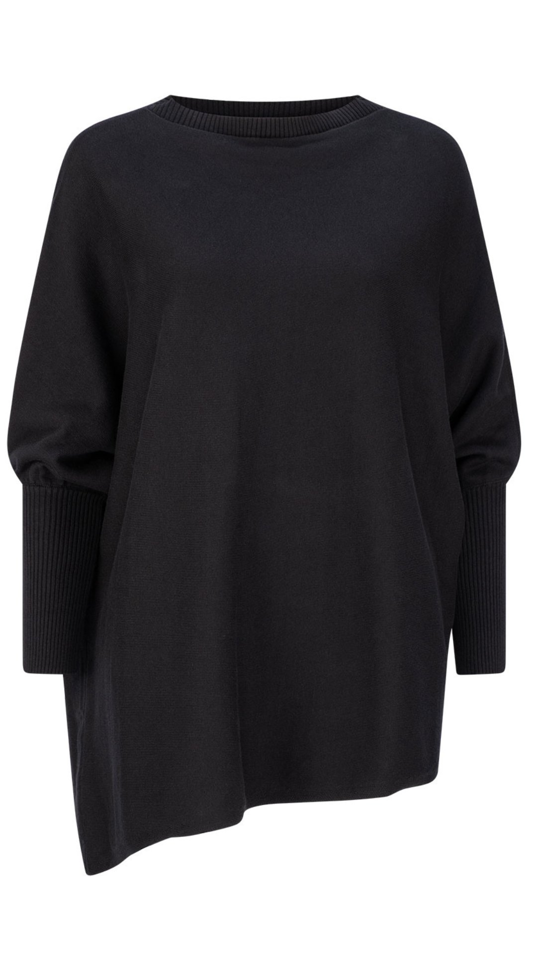 Allegra Lightweight Cotton Knit - Black