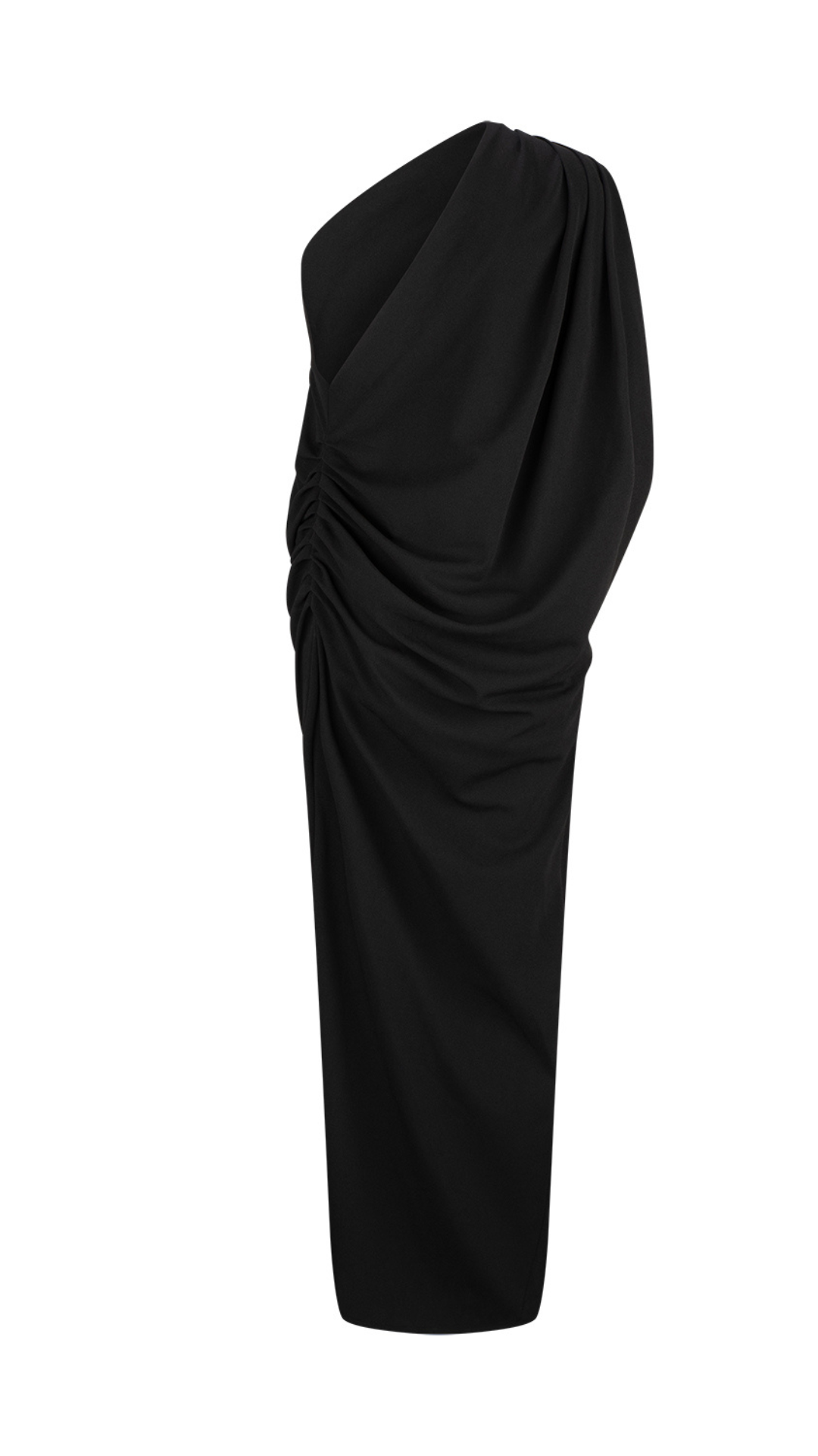 Grace Drape Dress - Black