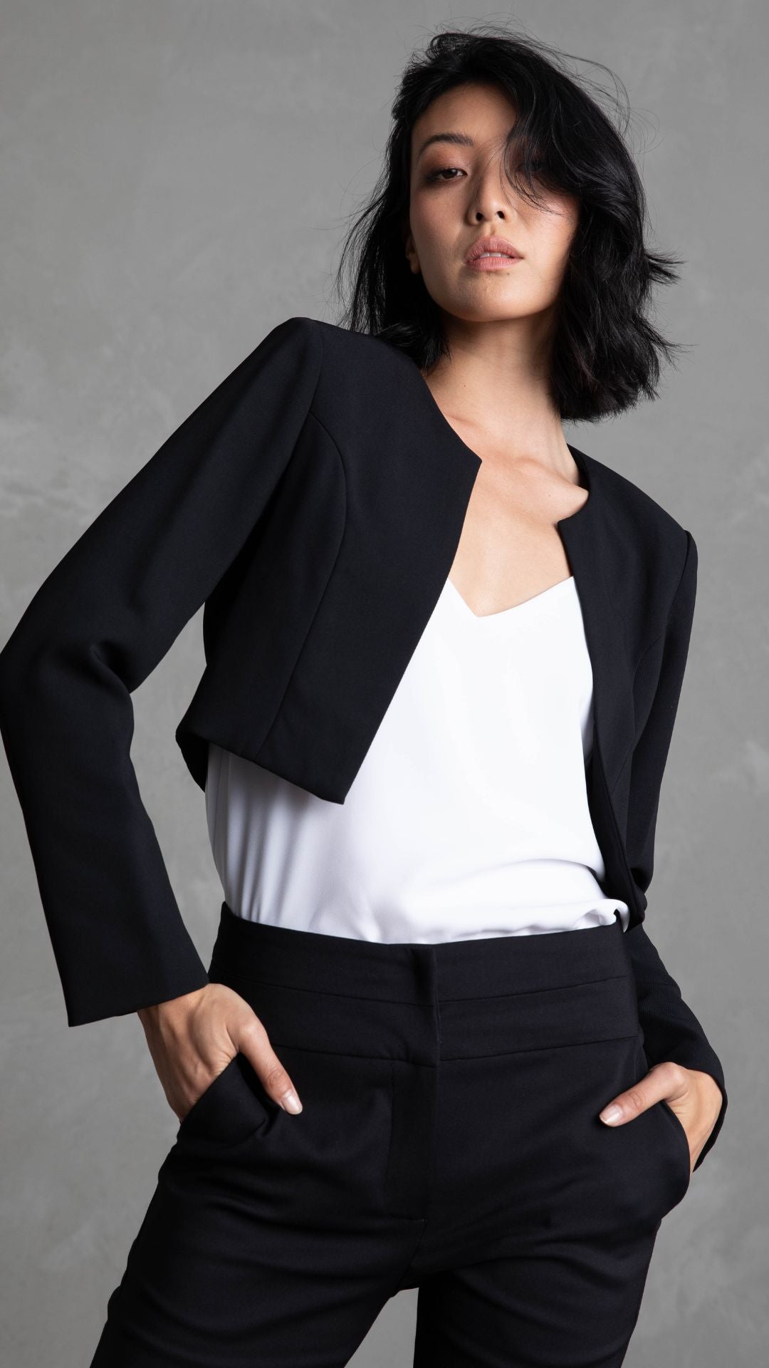 Emporium Bolero Jacket Black